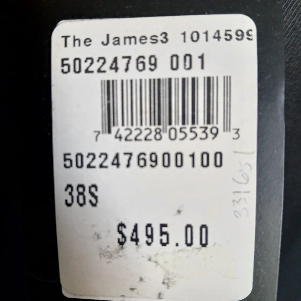 Hugo Boss Black Sport Coat The James/3 Wool Slim Fit Lined Single Breast…